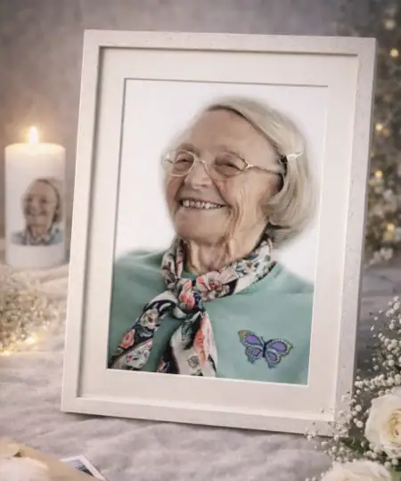 Bilderrahmen für Trauerfoto und Erinnerungsbild – stilvoller Rahmen für Gedenkfoto eines Verstorbenen