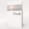 Produktbild Dankeskarte Horizont Hochformat